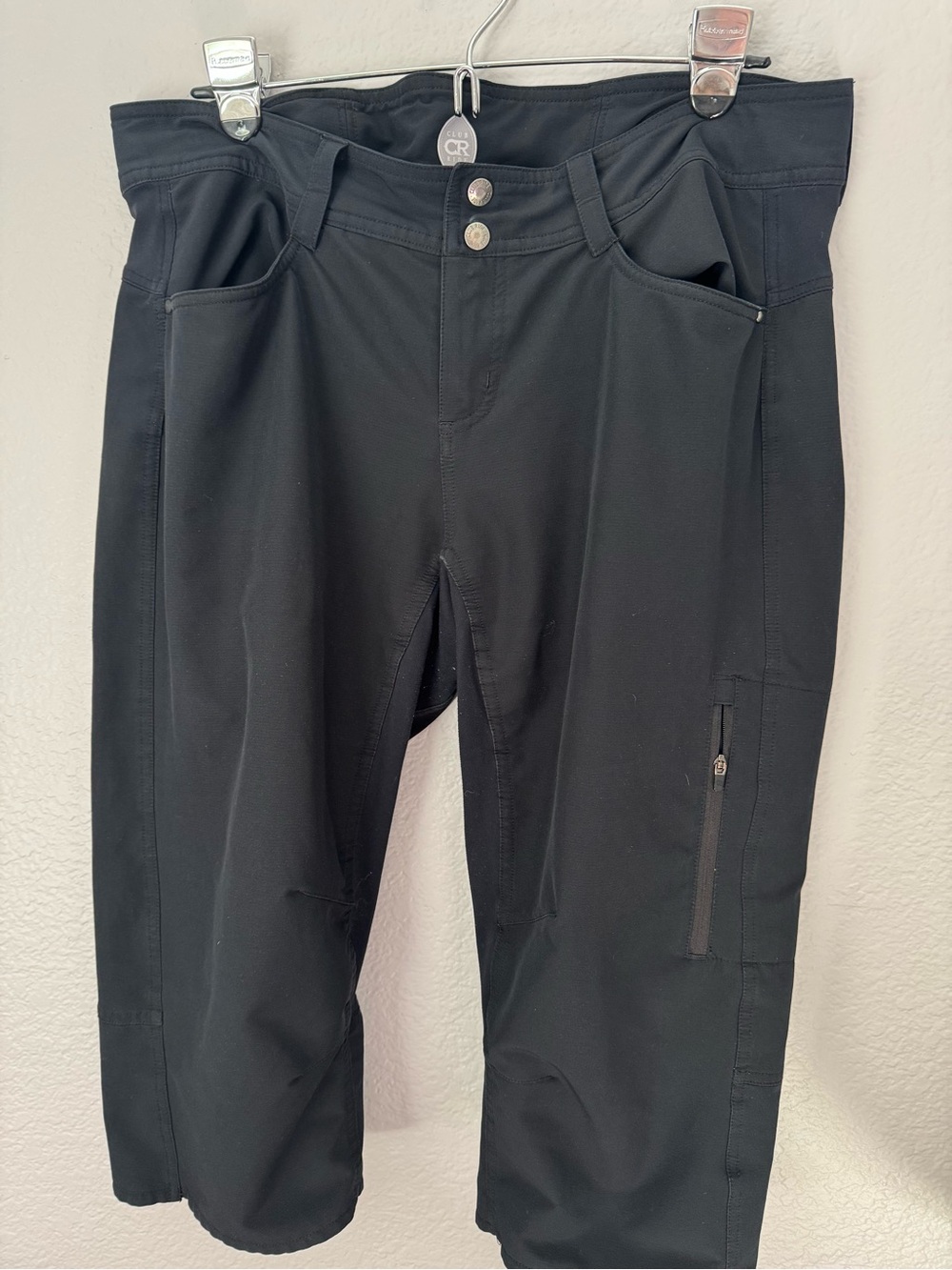Club Ride Apparel Black Cargo Riding Pants